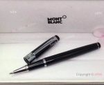 Mont Blanc Pen Copy AAA Writers Edition Black Precious Resin Rollerball Pen